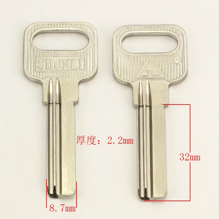 Best quality B074 House Home Door Key blanks Locksmith Supplies Blank Keys