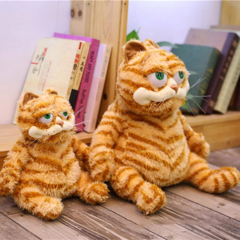 plush doll Garfield fat cat cute kawaii fluffy soft classic cartoon characters stuffed toy ugly cat sofa pillow Christmas gift