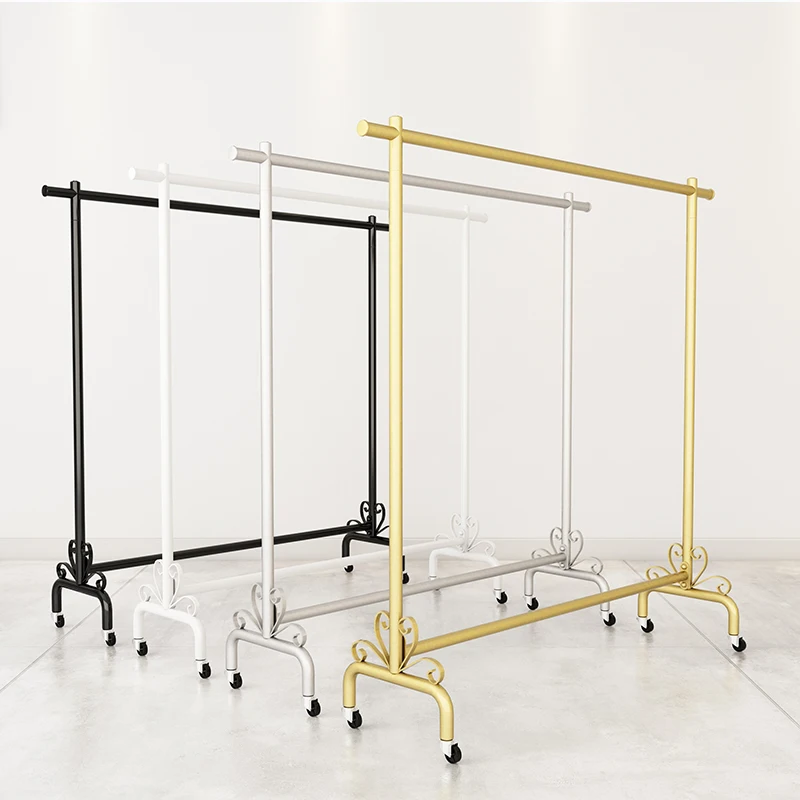 

Foldable Portable Clothes Drying Rack Metal Minimalist Clothing Rack Stand Bedroom Moveis Para Casa Furniture Living Room