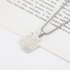 JUICE and Wrld Necklace Popular Rapper Hiphop Singer Pendant Necklace Fans Souvenir Stainless Steel Jewelry Gift 3
