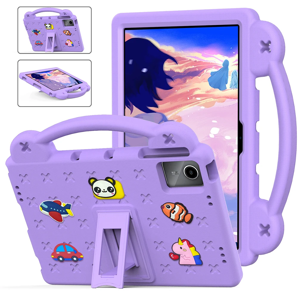 Children's EVA Stand Case with Handle Holder - Durable Protective Cover