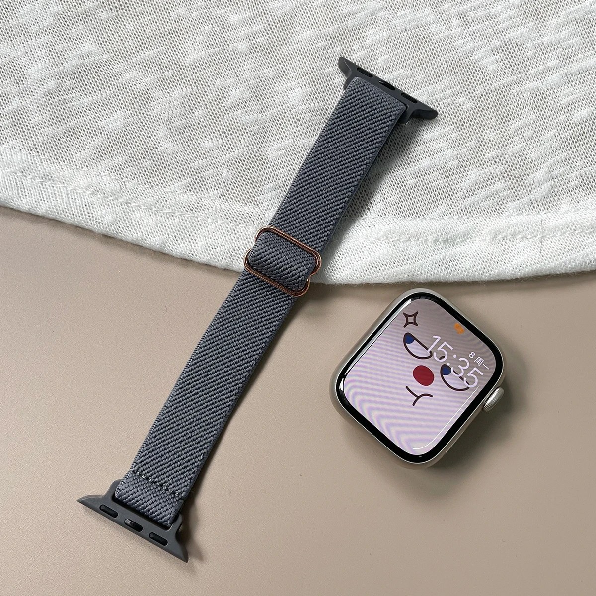 ตัวเลือกสินค้า สายนาฬิกาไนลอนบางสำหรับ Apple Watch