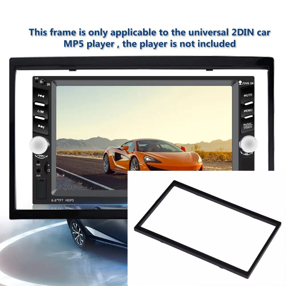 Новинка Установка Для Установки MP5 DVD Стерео CD 2 Din Аудио.