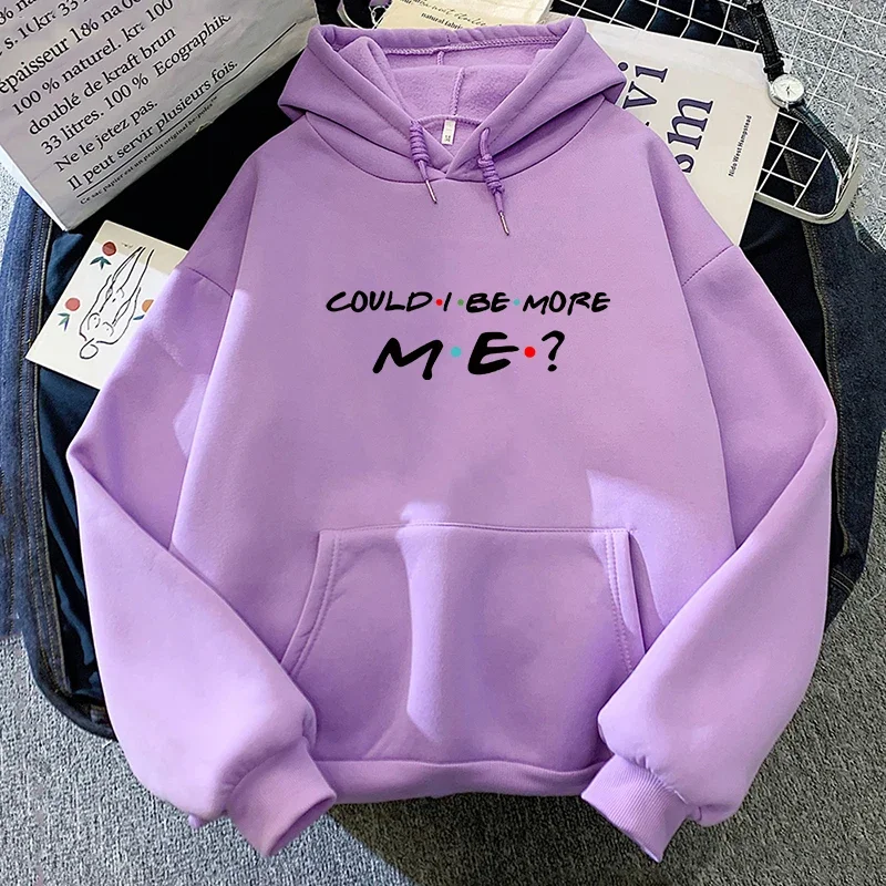 Matthew Perry Hoodie Could I Be More Me Harajuku Aesthetic Hoodies Unisex Fleece Pullover Sweatshirt Vintage Clothes