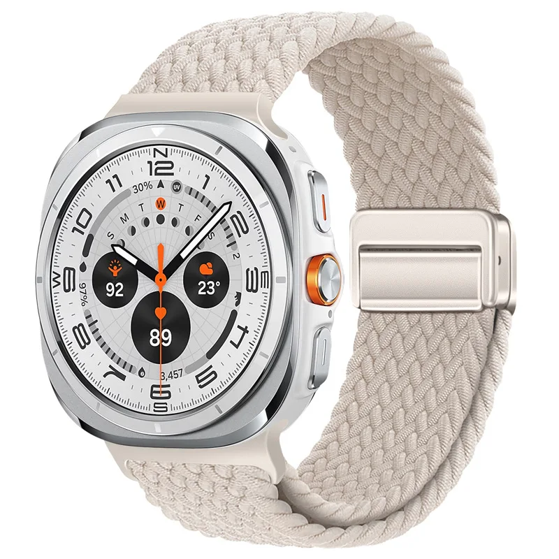 Nylon Magnetic Buckle Braided Solo Loop Strap Bracelet