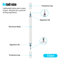 Universal 2 in 1 Stylus Pen Drawing Tablet Capacitive Screen Caneta Touch Pen for iOS Android