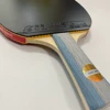 DHS 6002 Professional Table Tennis Racket, Hurricane 8 and Tin Arc Rubber, FL Handle Shake Hold Ping Pong Bat with Case 5