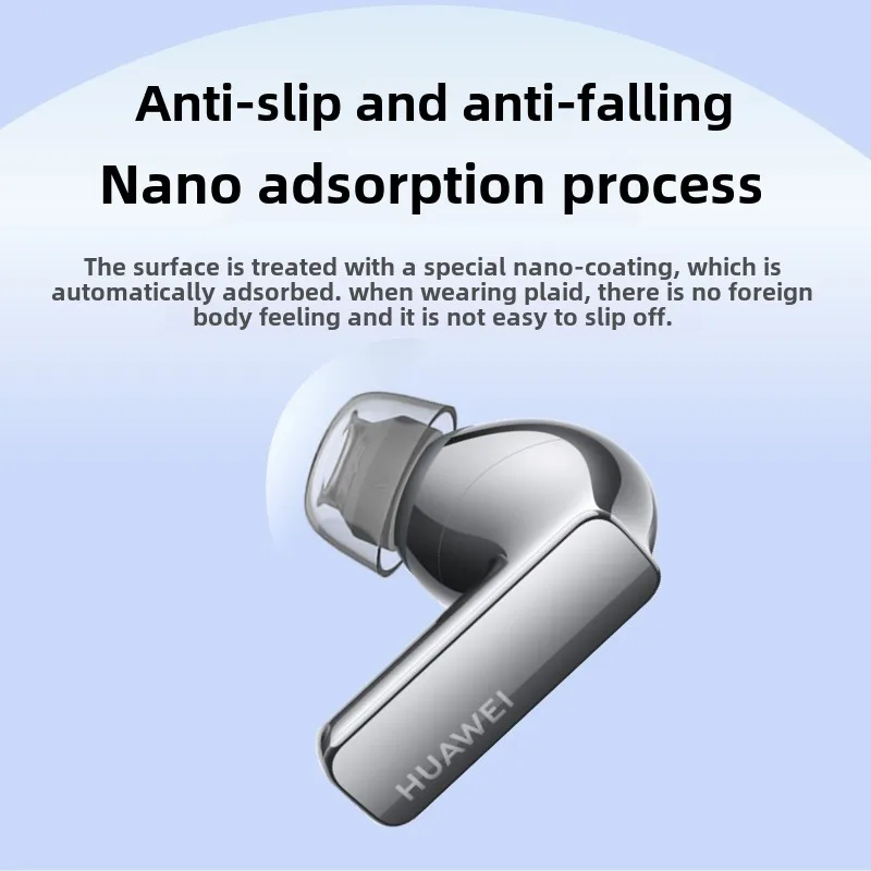 Latex Eartips for FreeBuds 7i 6i 5i Bluetooth Headphone Anti-allergic Non-slip Noise Reduction Earplugs Protective Sleeve
