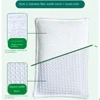 set Bamboo Fiber Sponge Dishwashing Rag Scouring Pad Reusable Oil-free Double-sided Household Brush Cleaning Tool Kitchen 4