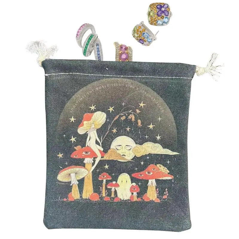 

Tarot Card Storage Bag Comfortable Tarot Card Holder Bag Jewelry Pouch Tarot Card Holder For Tarot Enthusiasts Psychologists
