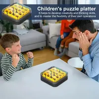 Montessori Puzzle Games for Kids Brain Teaser Puzzles for Kids Adults 3d Mind Games Thinking Develop Creativity for Kids Gift 1