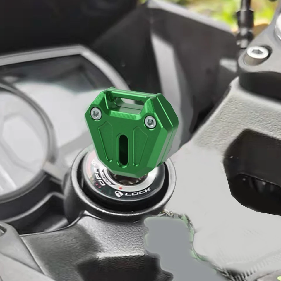 Motosiklet aksesuarları anahtar kapak durumda kabuk halka koruma