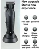 2996 Professional Precision Fade Hair Clippers Cordless Hair Cutting Machine Rechargeable Hair Beard Trimmer for Barber 2