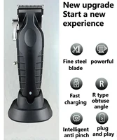 2996 Professional Precision Fade Hair Clippers Cordless Hair Cutting Machine Rechargeable Hair Beard Trimmer for Barber 2