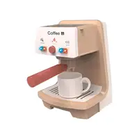 Toy Coffee Maker with Lights Small Appliances Toy Play Kitchen Accessories for Age 3 4 5 6 Girls Boys Children Holiday Gifts 2