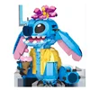 Miniso 2024 New  Stitch Compatible  Building Blocks Bricks Stitch Girl Boy Birthday Christmas Gift Toys 4