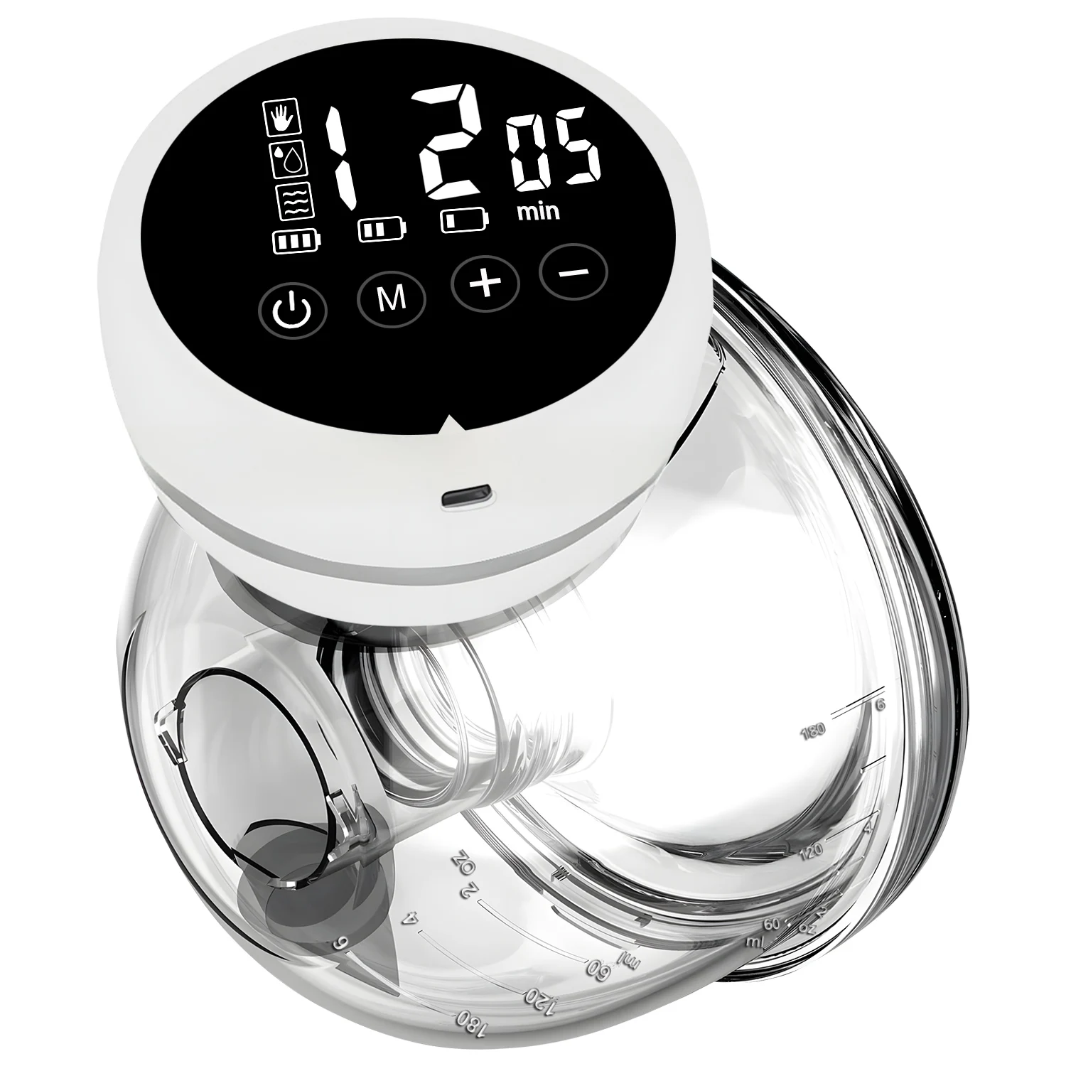 Electric Breast Pumps Portable Hands Free Wearable Breast Pump Comfort Milk Extractor Collector,electric breast pump