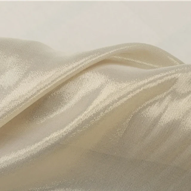 Jacquard Metallic Silk Fabric  Silk Metallic Chiffon Fabric - Silk Chiffon  Jacquard - Aliexpress