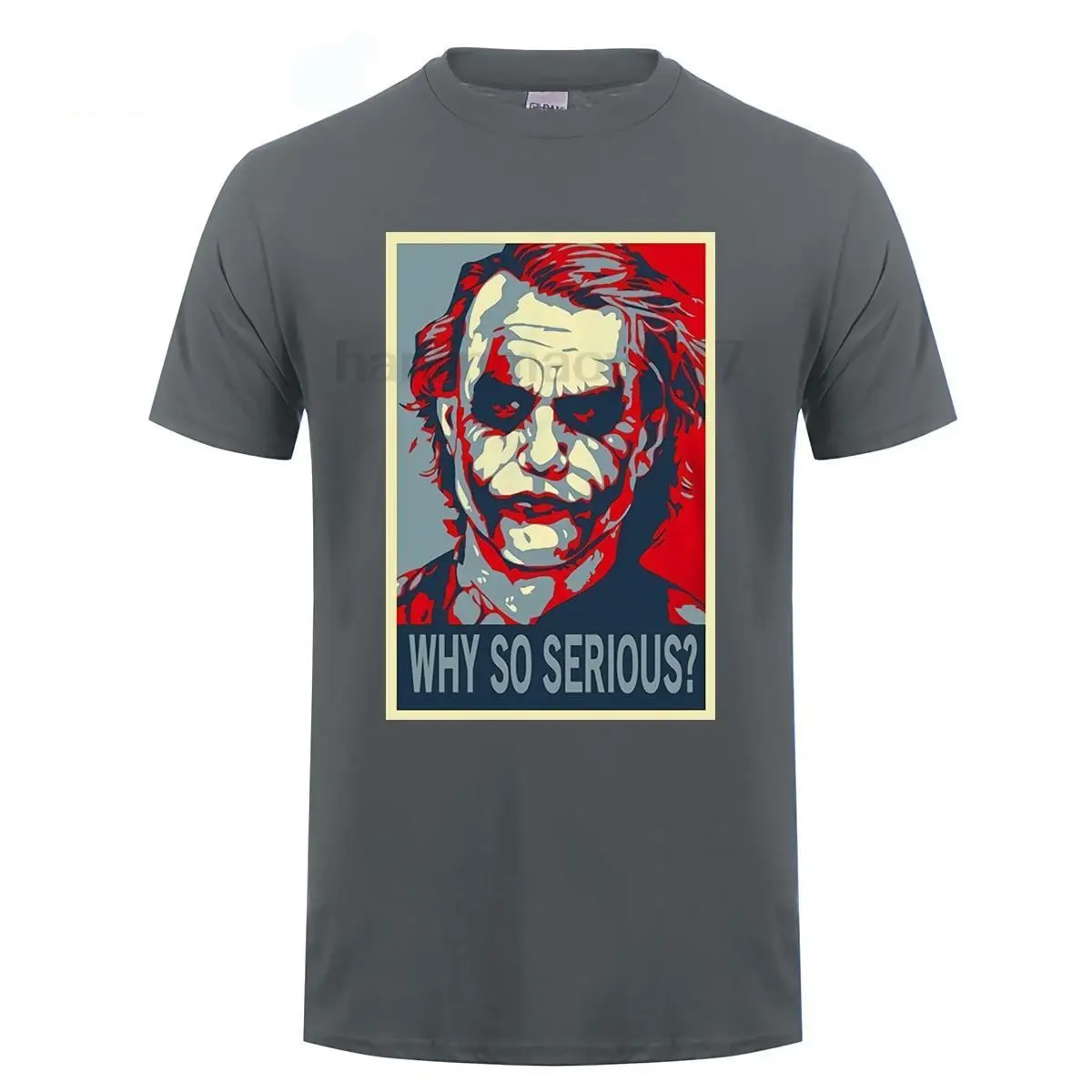 Joker Heath Ledger T-Shirt Estate Uomo Casual T-Shirt Così Seria T Joker Hope Poster Tshirt Camisetas Hombre De Marca