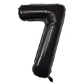 Black number 7
