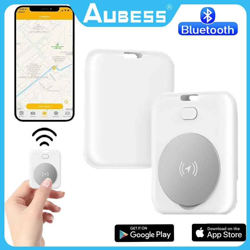 

AUBESS Bluetooth Intelligent Anti-lost Locator Precise Positioning Of The Elderly And Children Anti-lost Artifact Pet Tracker