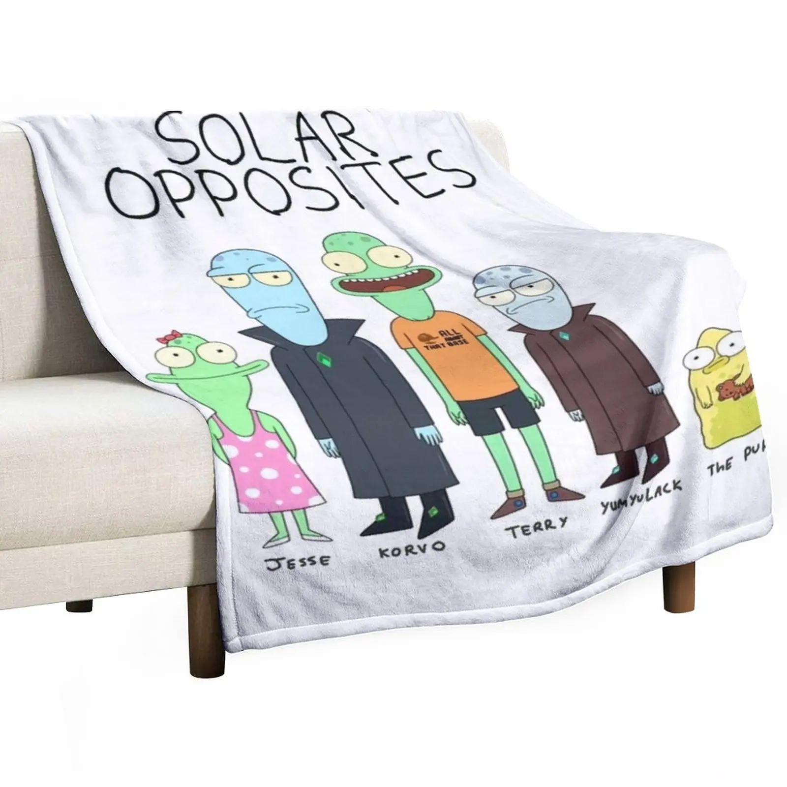 

Solar Opposites Throw Blanket Softest Blanket Thin Blanket