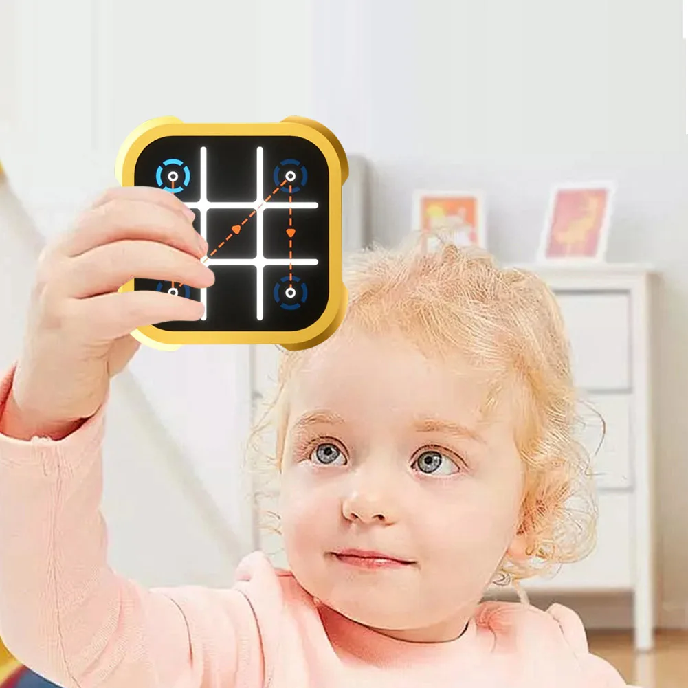 3-1Pcs Electronic TIC-TAC-TOE & Bolt Chess Game - Multifunctional Children Puzzle Toys, Portable Handheld Board Game, Perfect Kids Gifts 3