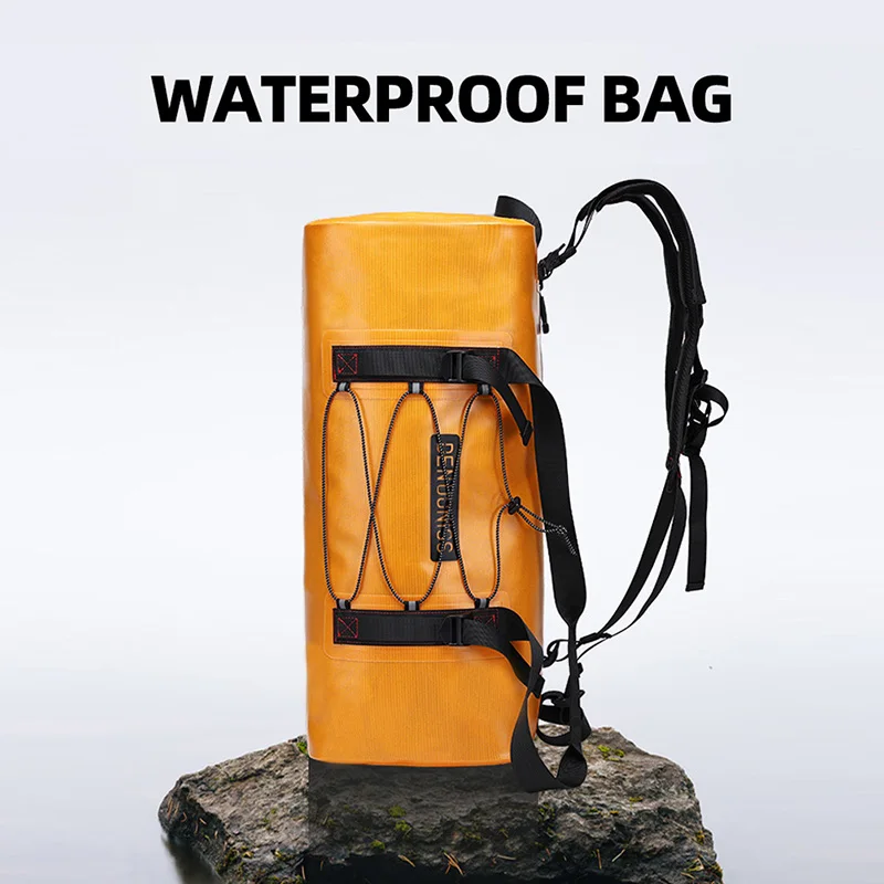 

Stream Trail Bag Outdoor PVC Backpack Large Capacity Waterproof Men Women Swimming Boating Surfing Drifting Dry Pack Pocket