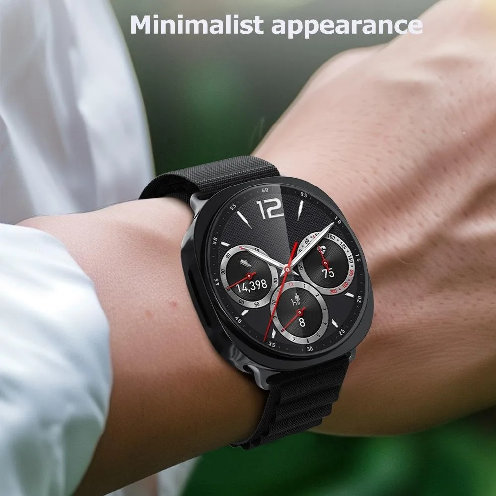 Luxury Stainless Steel Metal Strap with Full Coverage Case - Premium Bracelet Accessory