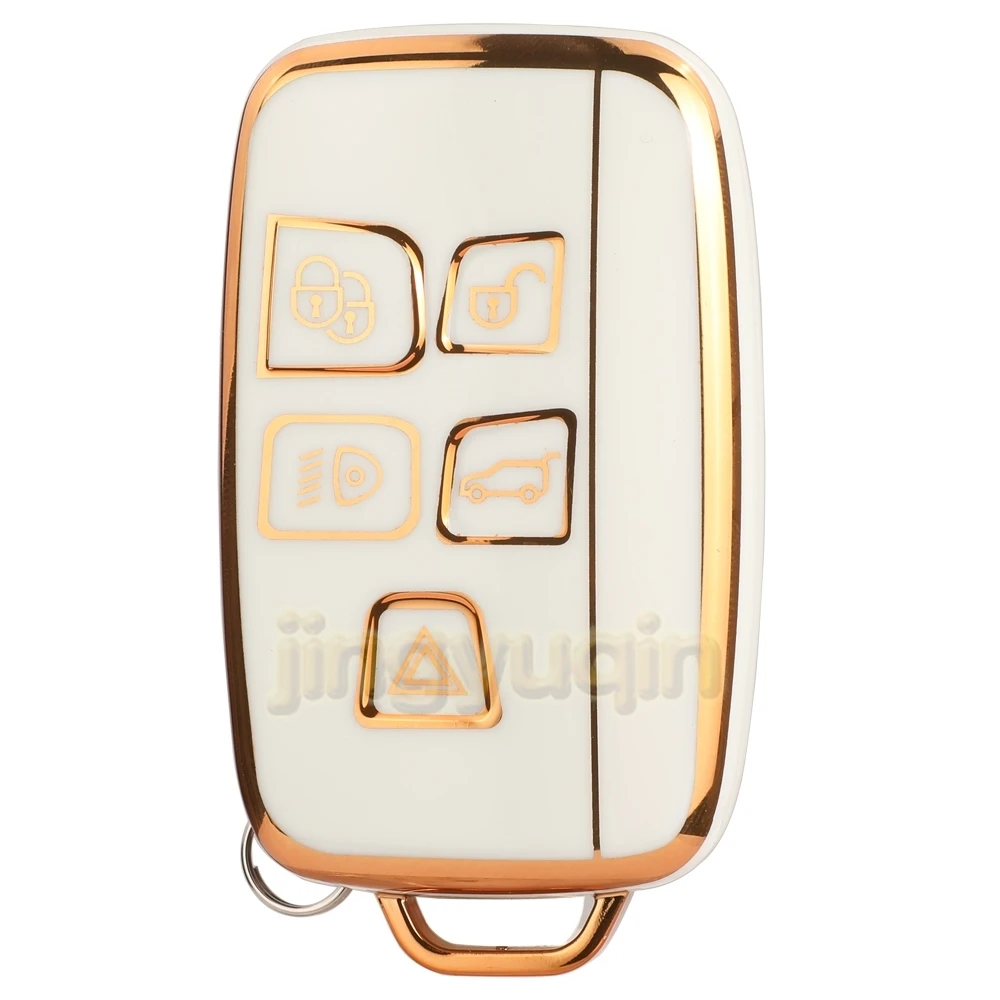 Premium 5-Button Soft TPU Car Key Cover Case