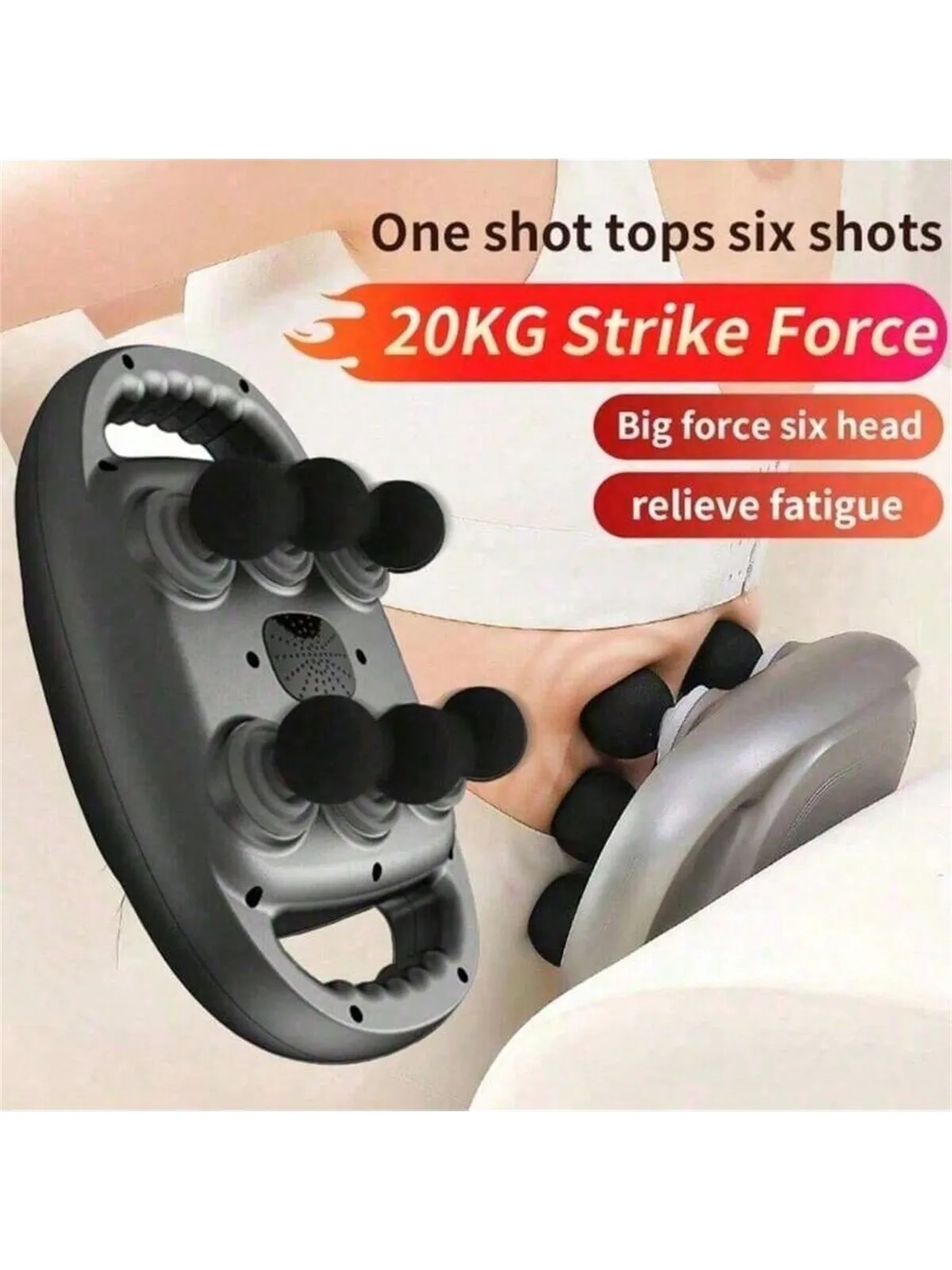 Wireless Deep Tissue Massage Gun for Back and Waist Relief