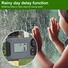 Single-Outlet Hose Watering Timer Electronic Garden Watering Irrigation Controller System With LCD Screen AA size battery 6