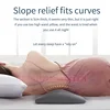 Lumbar pillow on the bed, lumbar pad, lumbar support, lying flat, sleeping artifact, lumbar support, lumbar protrusion, leaning 3