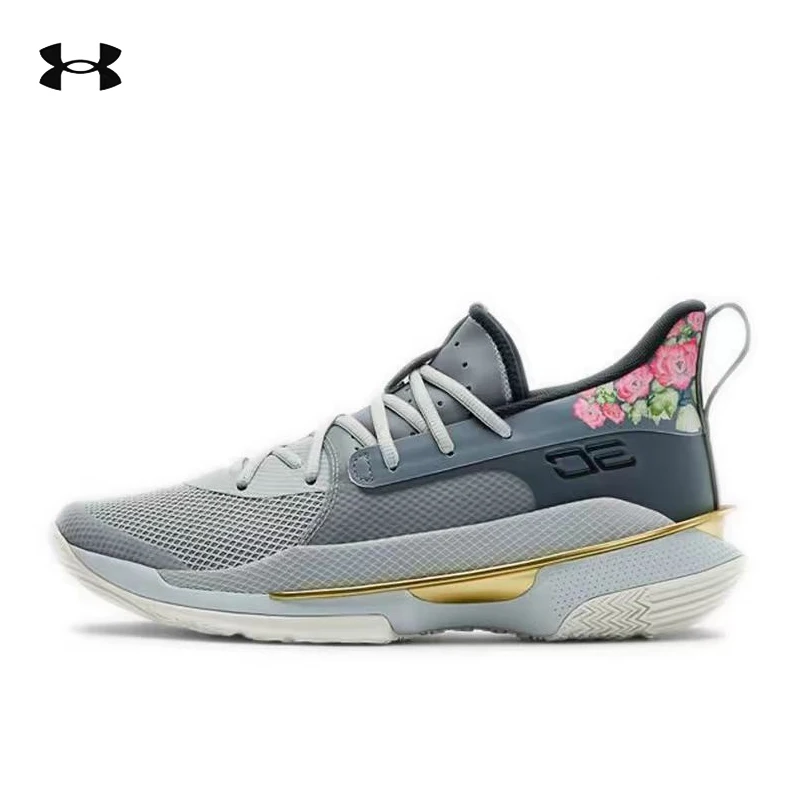 thumbnail image 1 of Zapatillas de baloncesto prácticas de corte bajo Under Armour Curry 7, 1 of 5