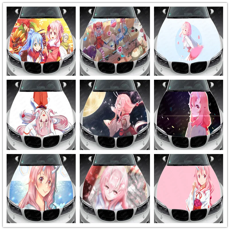 

Shuna (That Time I Got Reincarnated as a Slime) Car Hood Vinyl Stickers Wrap Vinyl Film Engine Cover Decals Sticker