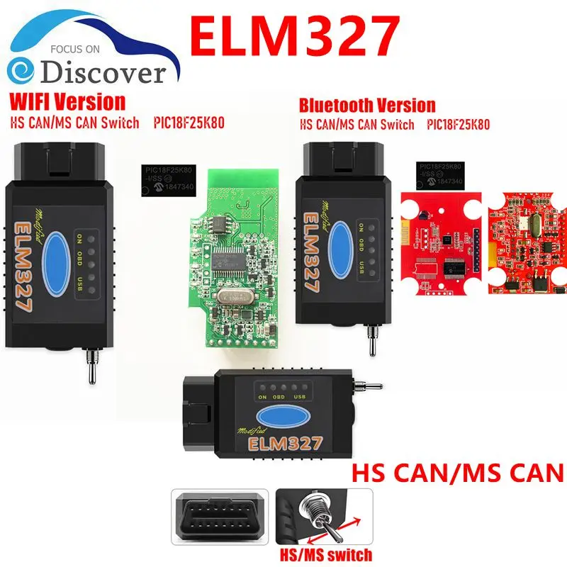 

ELM327 V1.5 USB HS CAN/MS CAN OBD2 FORScan For Ford For Mazda Code Reader Diagnostic Tool Suitable For Various Vehicle Models