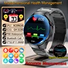2025 New Micro Physical Examination Blood Lipids Uric Acid Blood oxygen Smart Watch Men ECG+PPG Clock Bluetooth call Smart watch 1