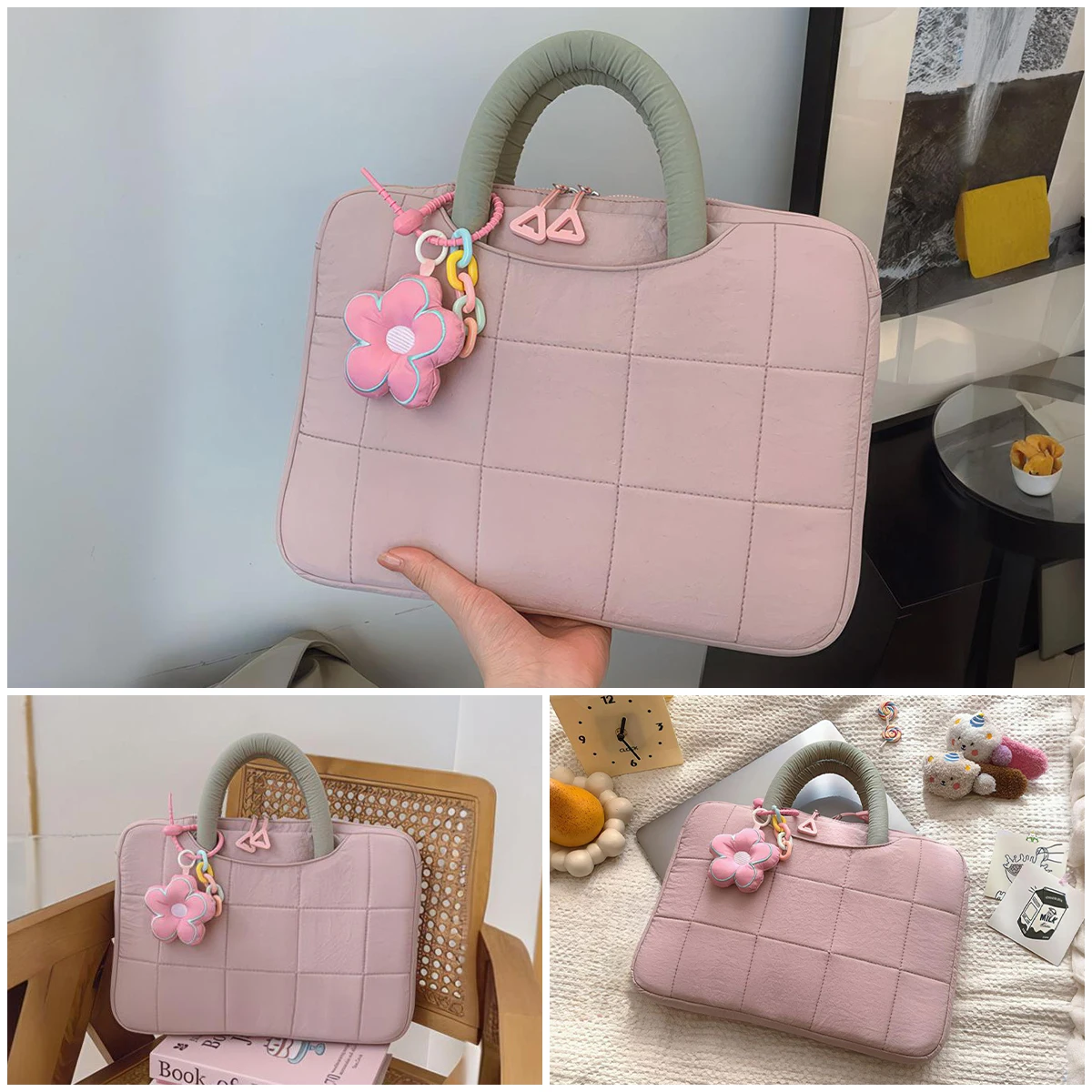 Sleek & Stylish Lightweight Laptop Sleeve – Portable Handbag