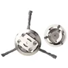 6inch Steel Wire Wheel Head Grass Trimmer Head Universal Weed Brush Fit Straight Shaft Brushcutter Removal Moss Rust 6