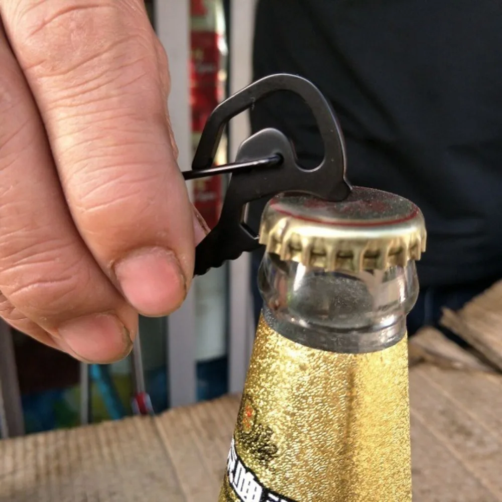 Multifunctional Carabiner Bottle Opener Hex Driver Mountaineering Buckle Screwdriver Stainless Steel carabiner clips,carabiner belt clip,keychain carabiner,keychain tool