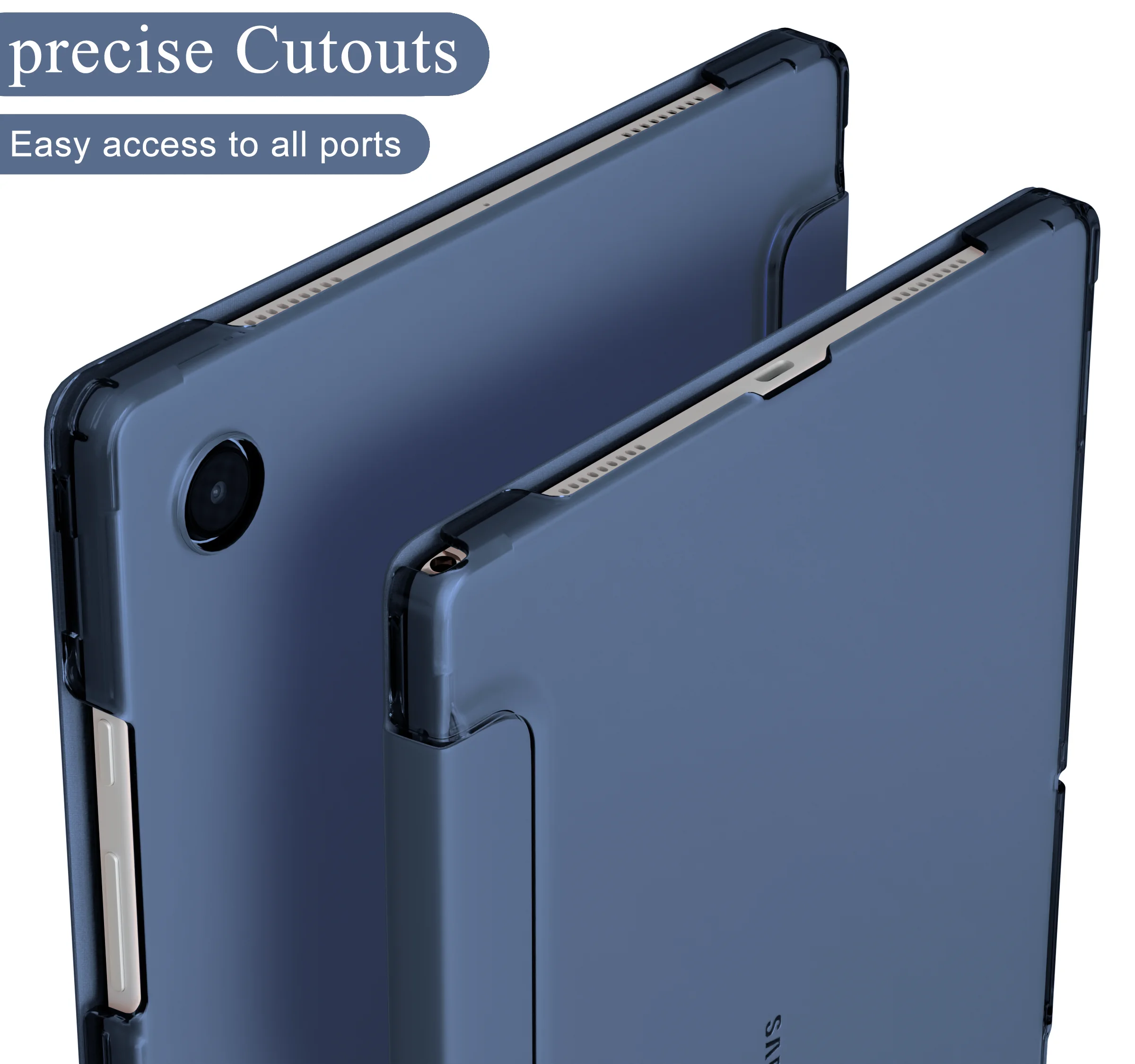 For Samsung Galaxy Tab A8 10.5 inch 2022 Tablet Cover for Samsung Tab A8 10.5 SM-X200/X205 Tri-folding Stand Case for A7 Lite