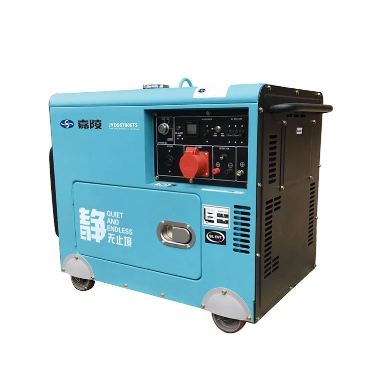 

super silent diesel generator 5kw 5000w power portable generators set genset generador