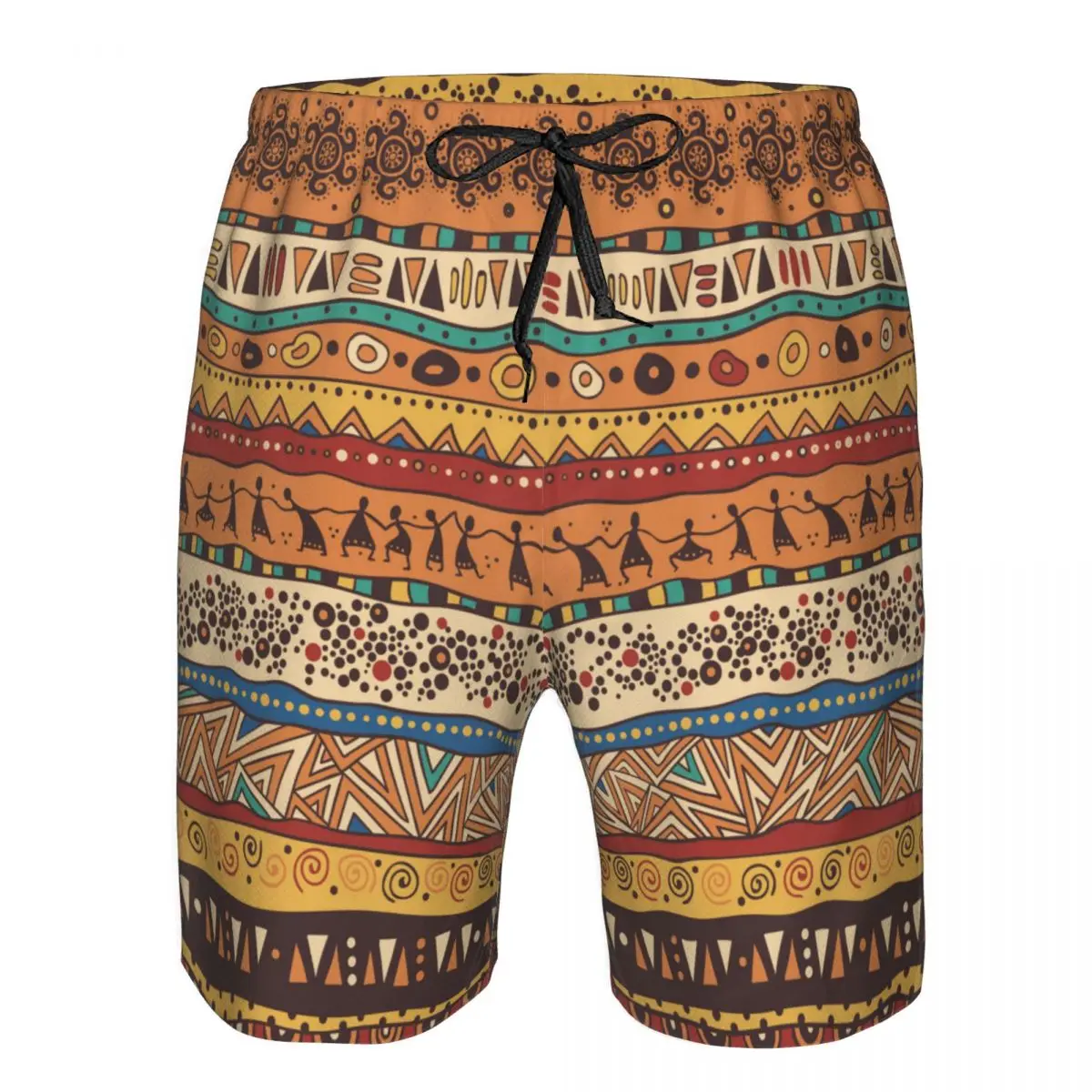 

Summer beach swimsuit men's quick-drying swimwear African Pattern men breathable swimwear beach shorts sexy male swimsuit