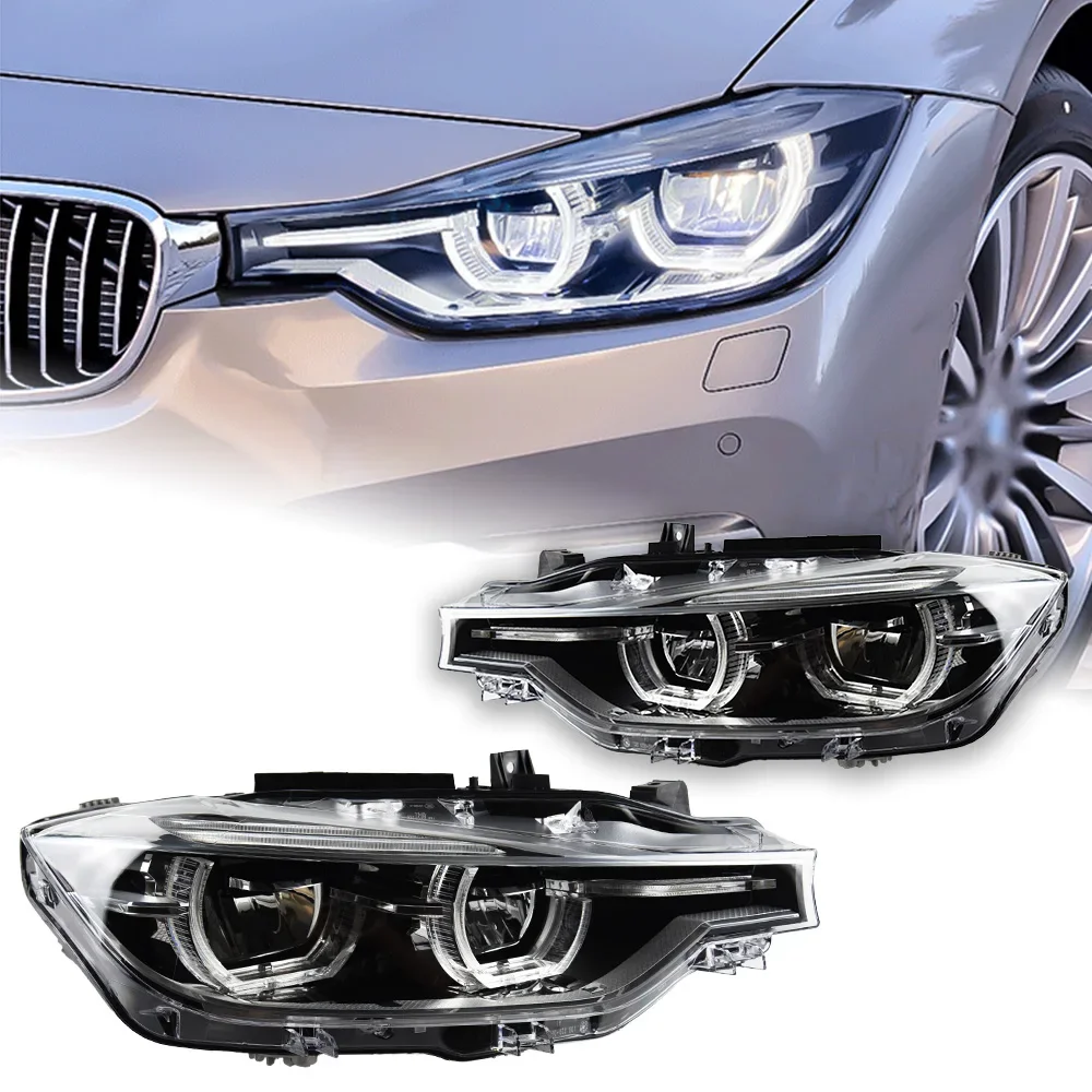 Car Lights for F30 Headlight Projector 2013-2018 F35 318i 320i 325i Head Lamp LED Headlights Drl Lens Automotive Accessories