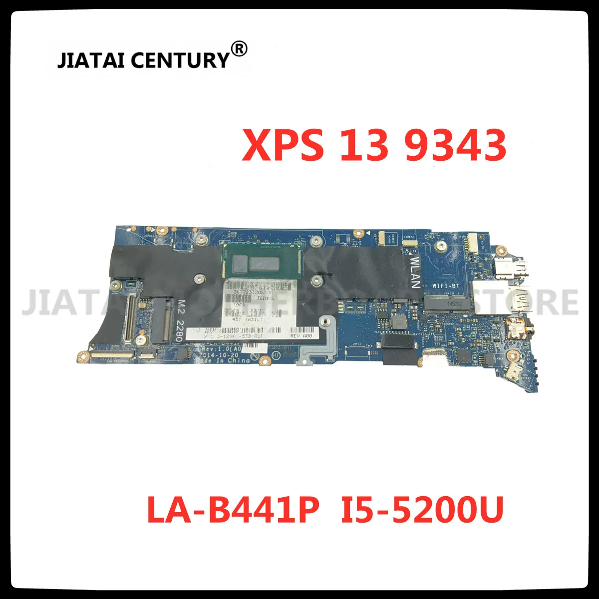 Per Dell Xps 13 9343 Scheda Madre Del Computer Portatile La-B441P Notebook Pc Cn-09K8G1 09 K8G1 9 K8G1 I5-5200U Cpu 8Gb Ram Mainboard