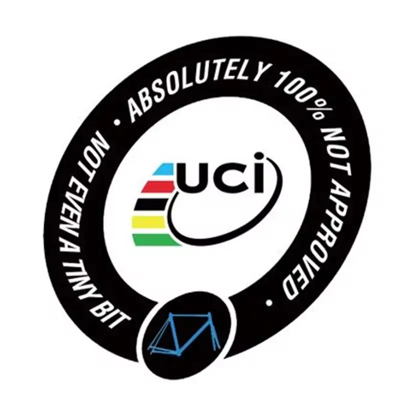 Frame Name ID Certification Small Label Sticker Bicycle Union Certification Label Bicycle Decals Warning Films bicycle parts
