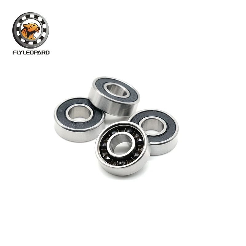 1pcs S626 RS 6x19x6mm 스테인레스 하이브리드 자전거 세라믹 베어링 2RS ABEC-9 고정밀 7x19x6 8x22x7 9x24x7 10x26x8 12x28x8mm