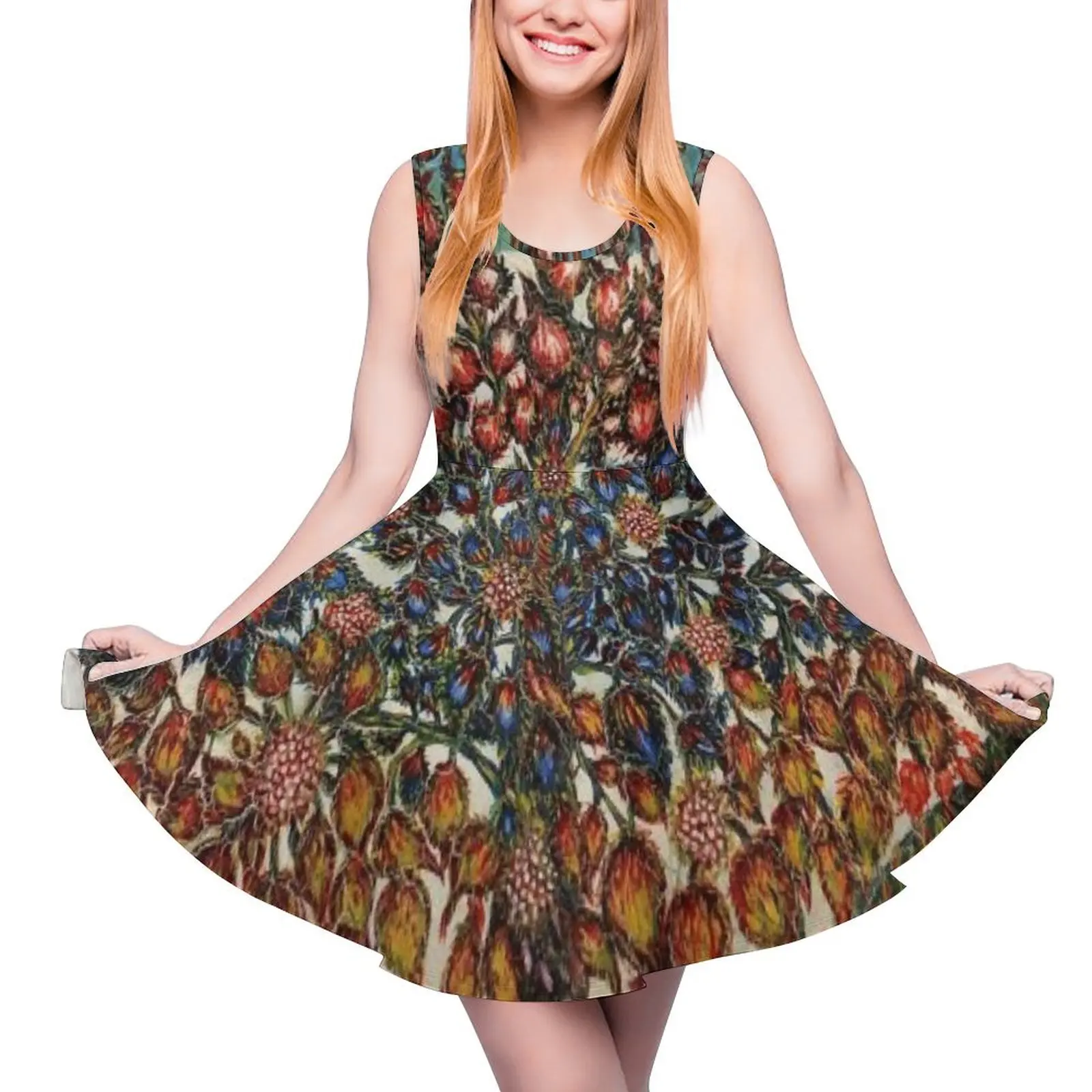 Tree of Life by Seraphine Louis - Favourite Artists Collection Sleeveless Dress Dress for girls Party dresses