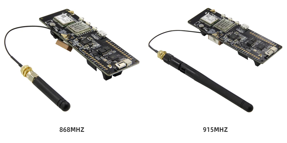 TTGO T-Beam ESP32 915MHz NEO-M8N GPS WiFi Módulo Inalámbrico Bluetooth con Pantalla LED para SoftRF V4.0 
