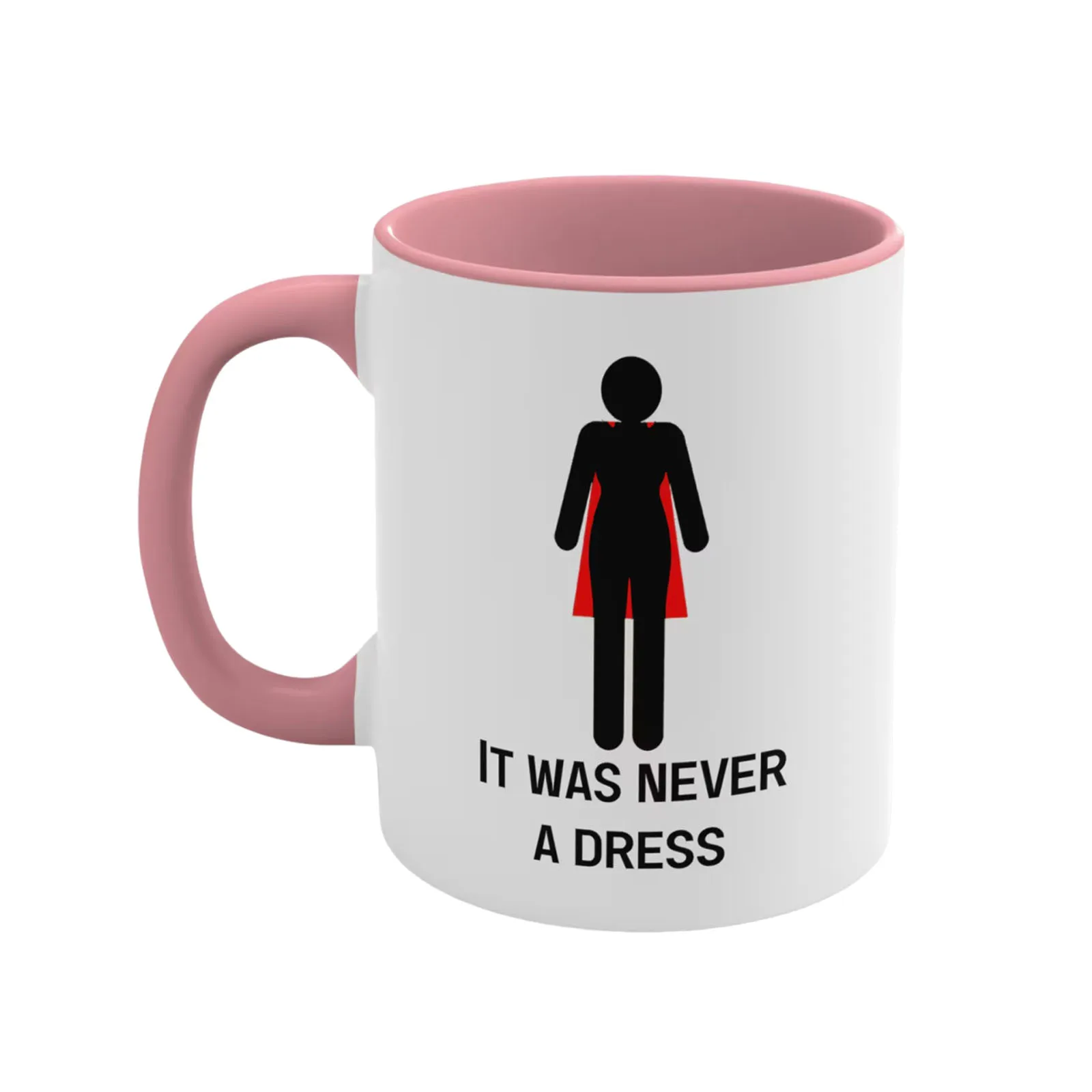 Empowering Women Creative Ceramic Mug, 11oz Reusable Multi-Purpose Cup for Coffee, Tea, or Hot Cocoa
